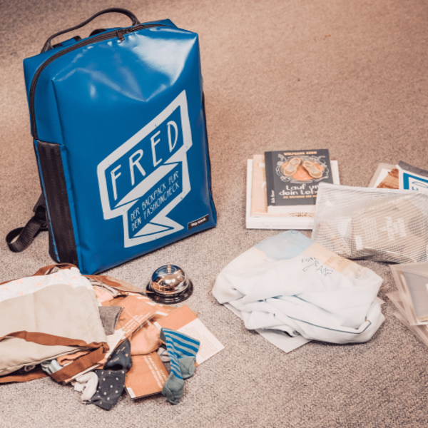 FRED – der Backpack für den Fashioncheck / Katholische Jugend Oberösterreich FRED – der Backpack für den Fashioncheck