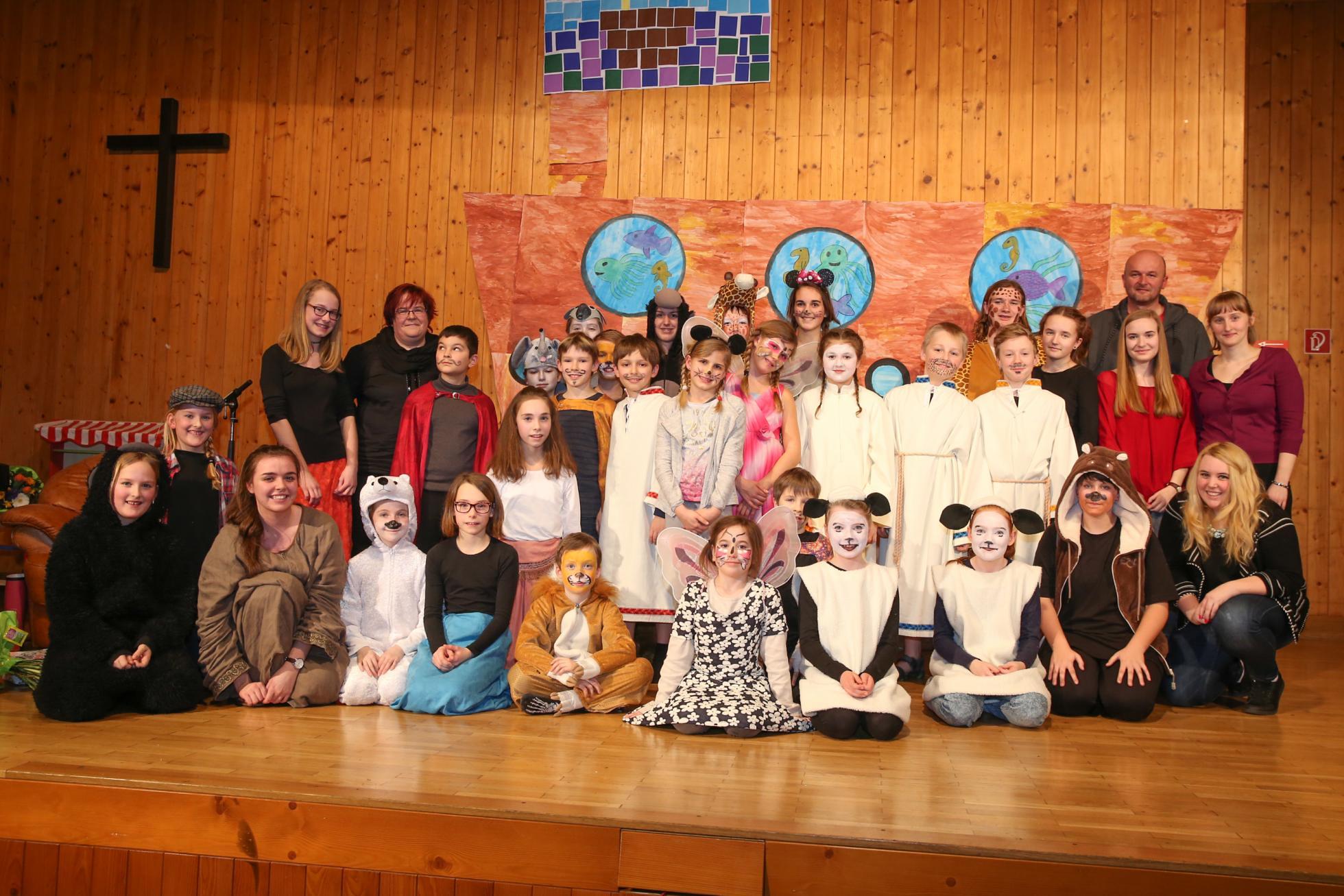 Aufführung des Jungscharmusicals 'Arche Noah' (2016)