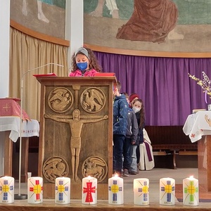Familienmesse und Gruppengottesdienst der Erstkommunionkinder