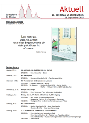 Wochenzettel 39