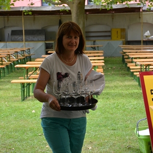 Vorbereitungen für das Pfarrfest