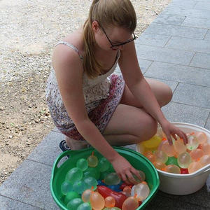 Die Wasserkugeln sind gerichtet