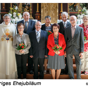 Feier der Ehejubiläen, Juni 2022