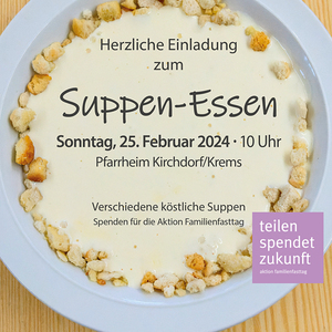 Suppe essen - spenden für Frauen in Nepal zur Selbshilfe